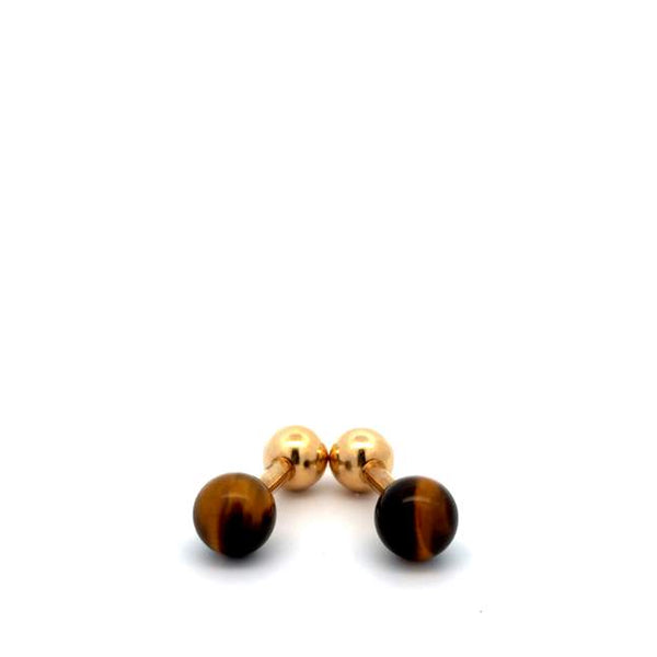 Tiffany & Co. Tiger's Eye Cufflinks