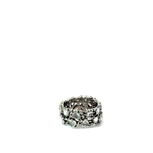 Mixed Cut Diamond Band