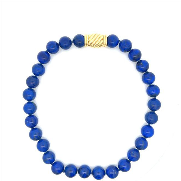Lapis Beaded Necklace