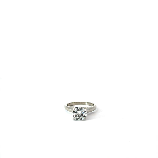 Round Brilliant Solitaire Diamond Engagement Ring
