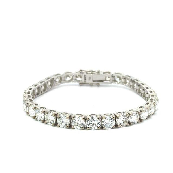 Round Brilliant Diamond Tennis Bracelet