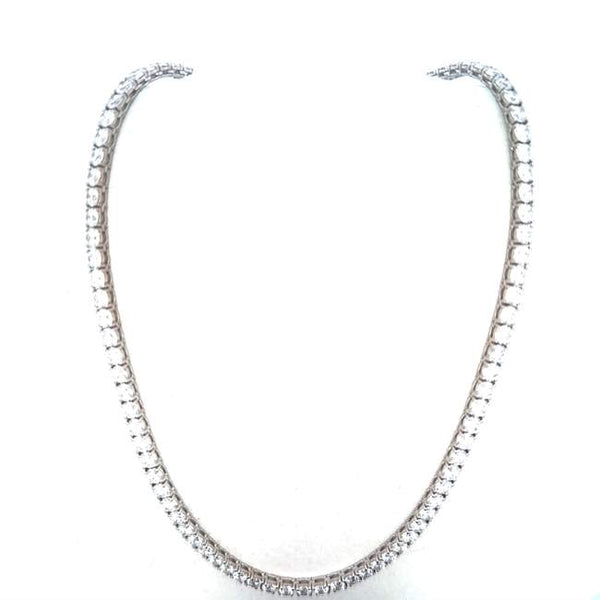 Round Brilliant Diamond Necklace