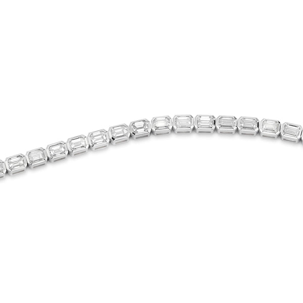 Emerald Cut Tennis Bracelet