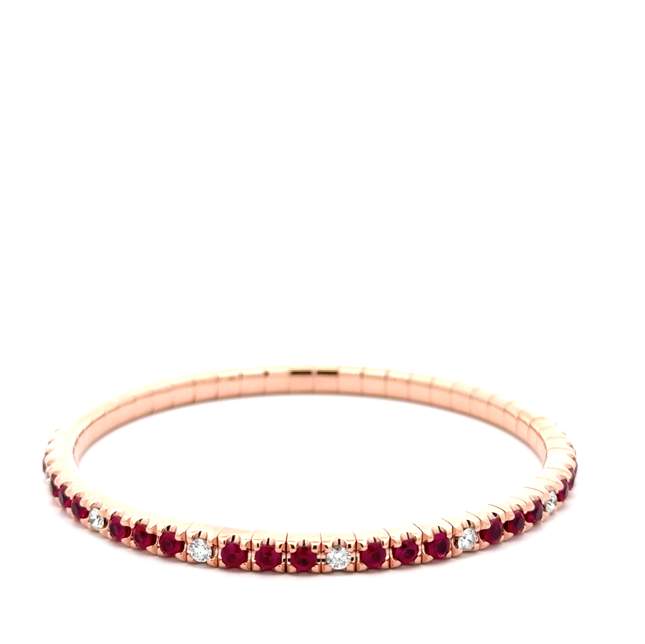 Ruby and Diamond Bracelet