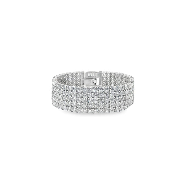 VAN CLEEF & ARPELS DIAMOND RIBBON BRACELET