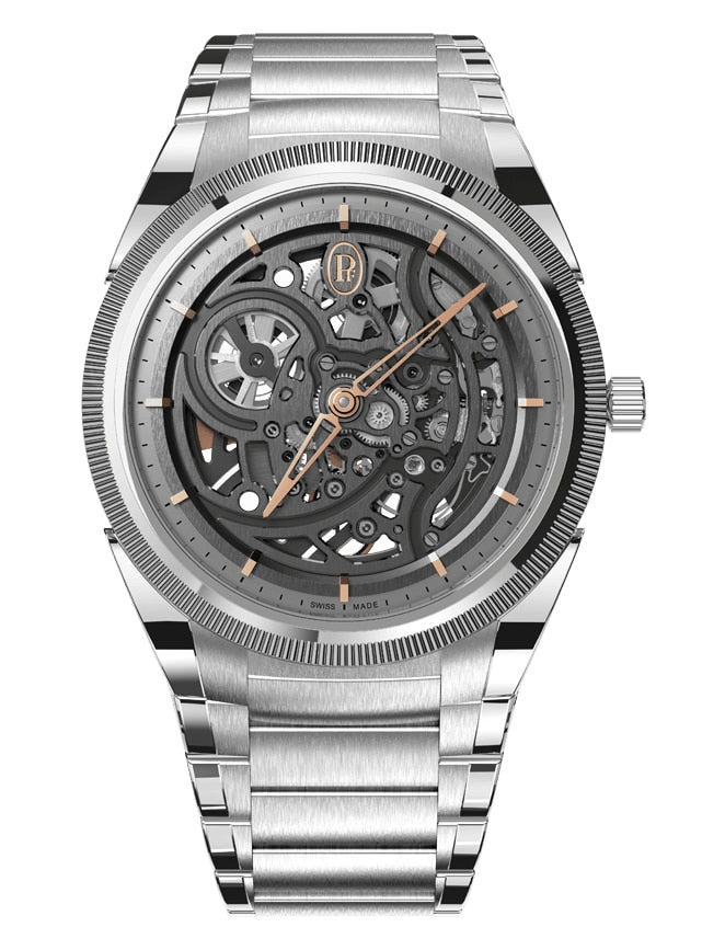 TONDA PF SKELETON STEEL PLATINUM - Provident Jewelry E-commerce