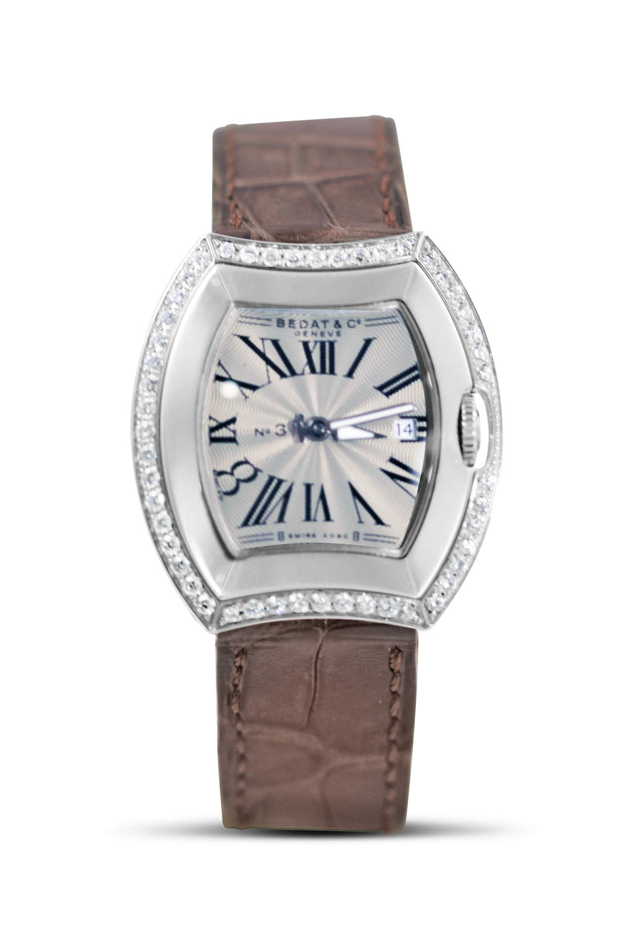 Pre-Owned Ladies Stainless Steel And Diamond Bedat Watch