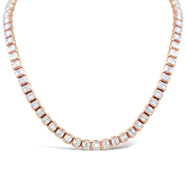 18kt Gold Diamond Necklace