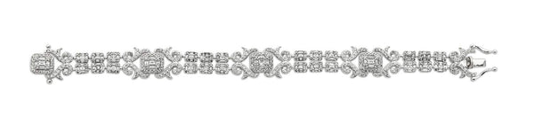 18kt White Gold Diamond Bracelet Provident Jewelery
