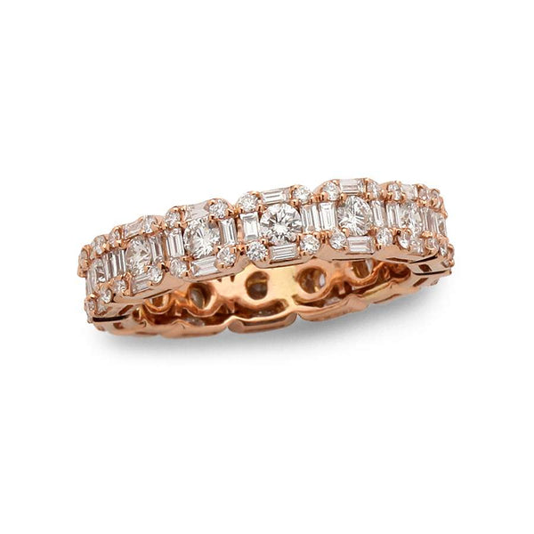 18kt Gold Diamond Wedding Band