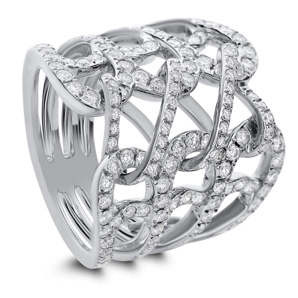 18kt White Gold Diamond Ring Provident Jewelery