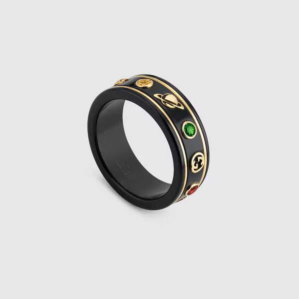 18kt Gold Gucci Icon Ring