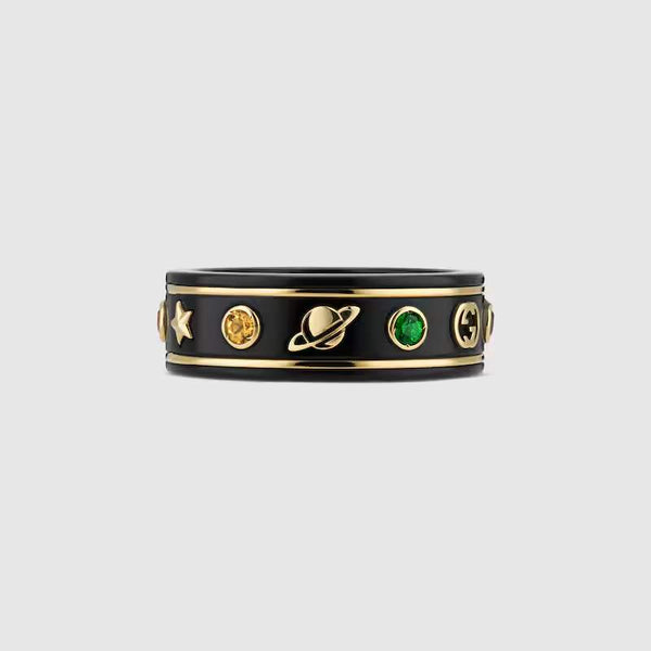18kt Gold Gucci Icon Ring