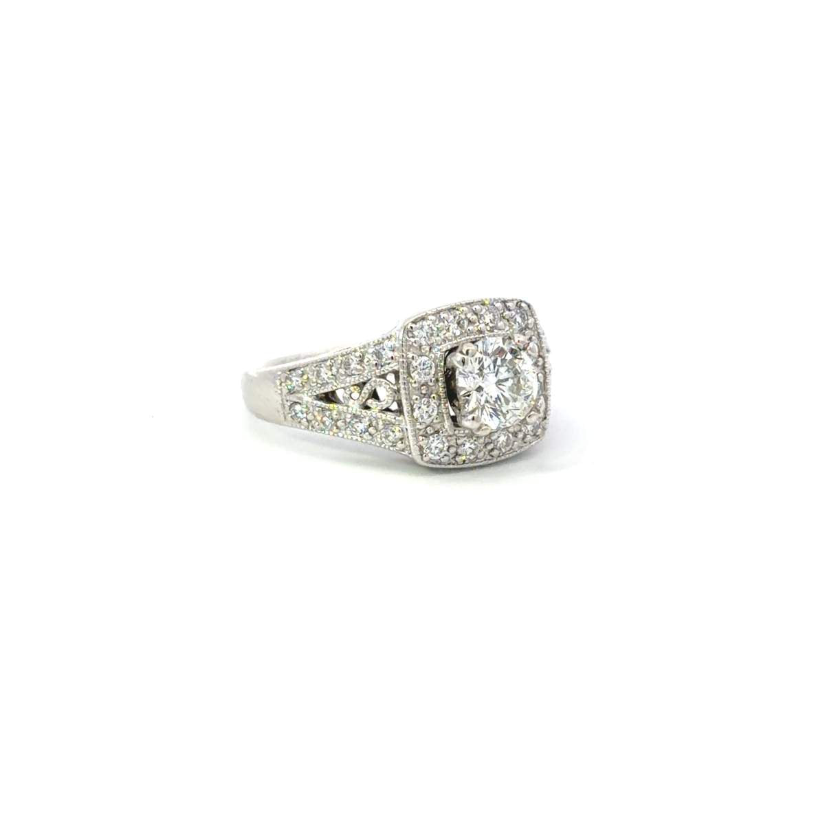 14kt Gold Diamond Engagement Ring