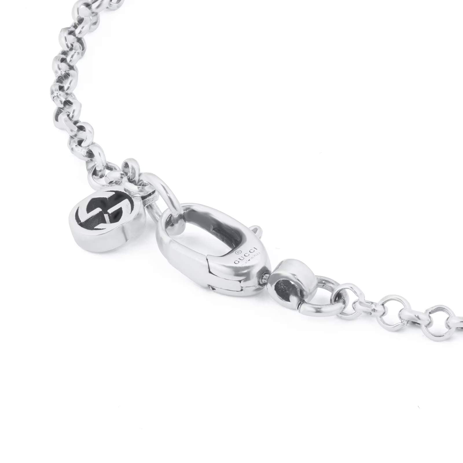 Sterling Silver Gucci Key Bracelet