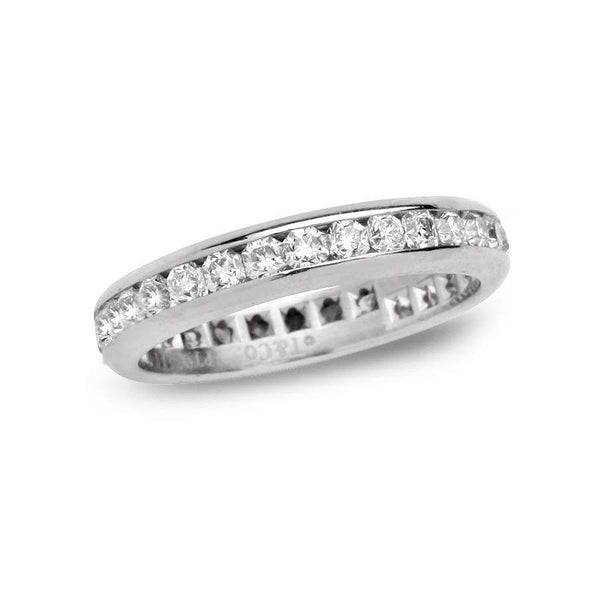 Platinum Tiffany & Co "Lucida" Diamond Band