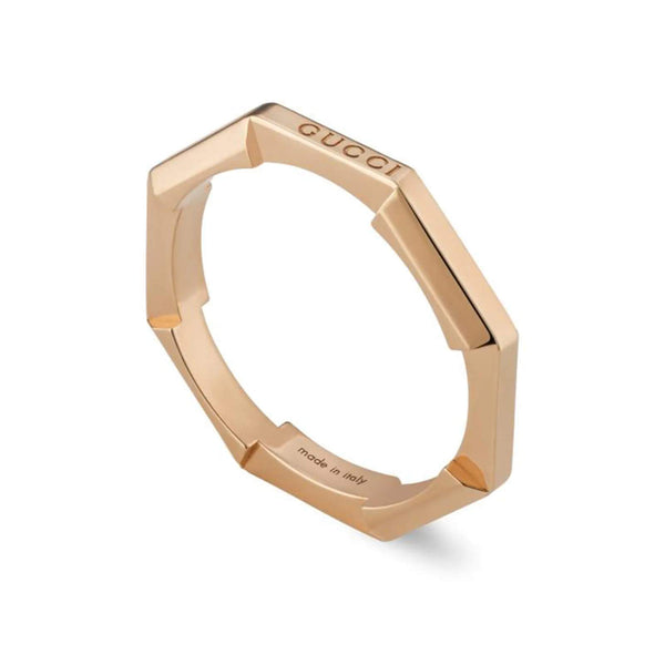 18kt Gold Gucci Link To Love Ring