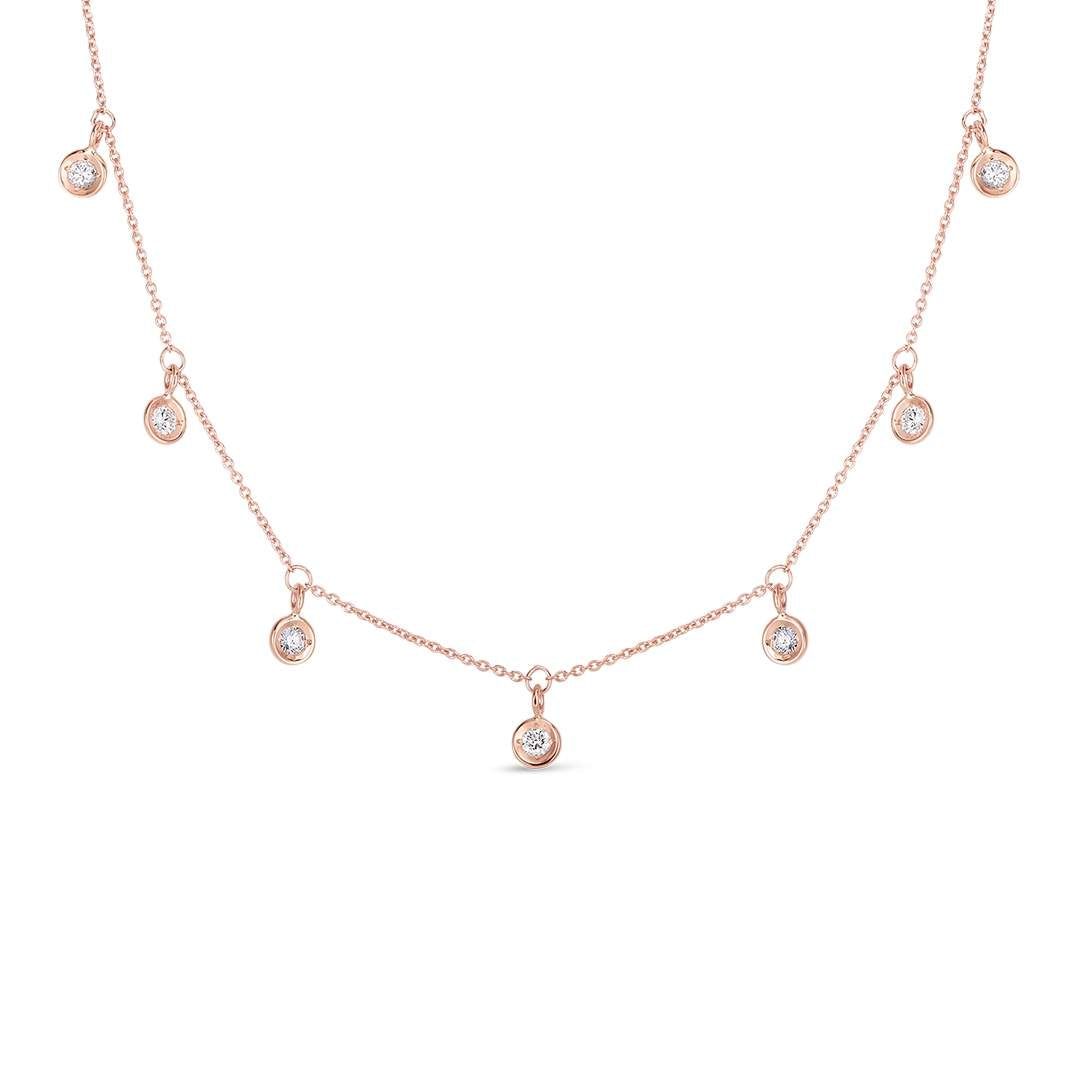 18kt Gold Roberto Coin Diamond Necklace