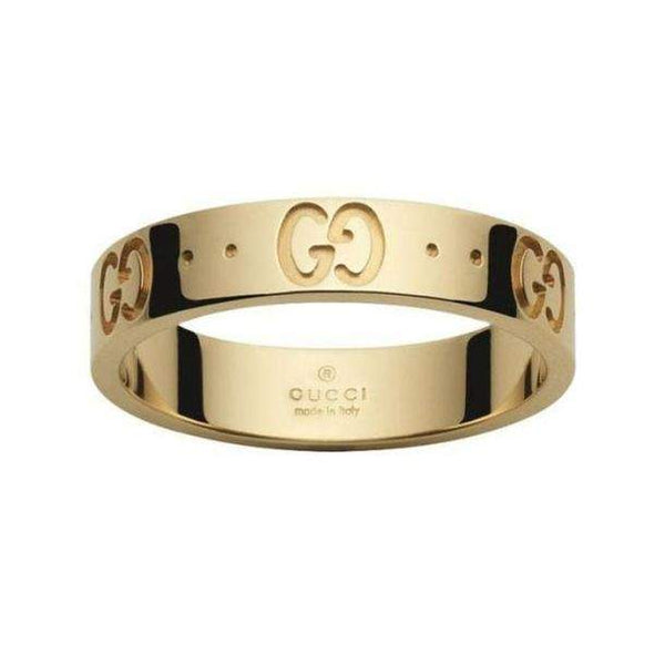 Yellow Gold Gucci Icon Band