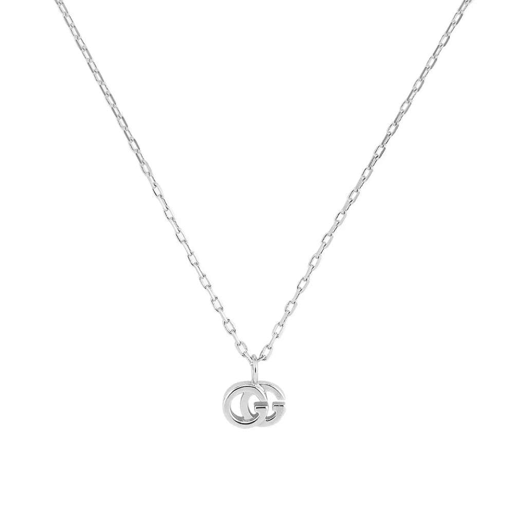 \White Gold Gucci "G" Necklace