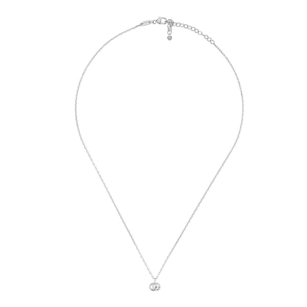 \White Gold Gucci "G" Necklace