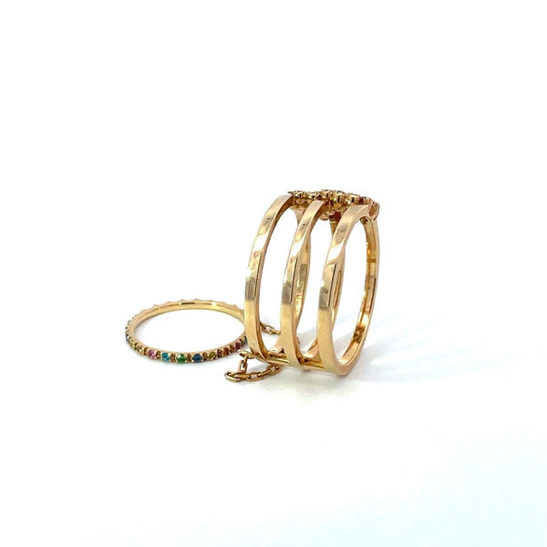 18kt Gold Gucci Running Ring Provident Jewelery