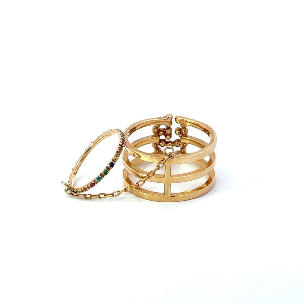18kt Gold Gucci Running Ring Provident Jewelery
