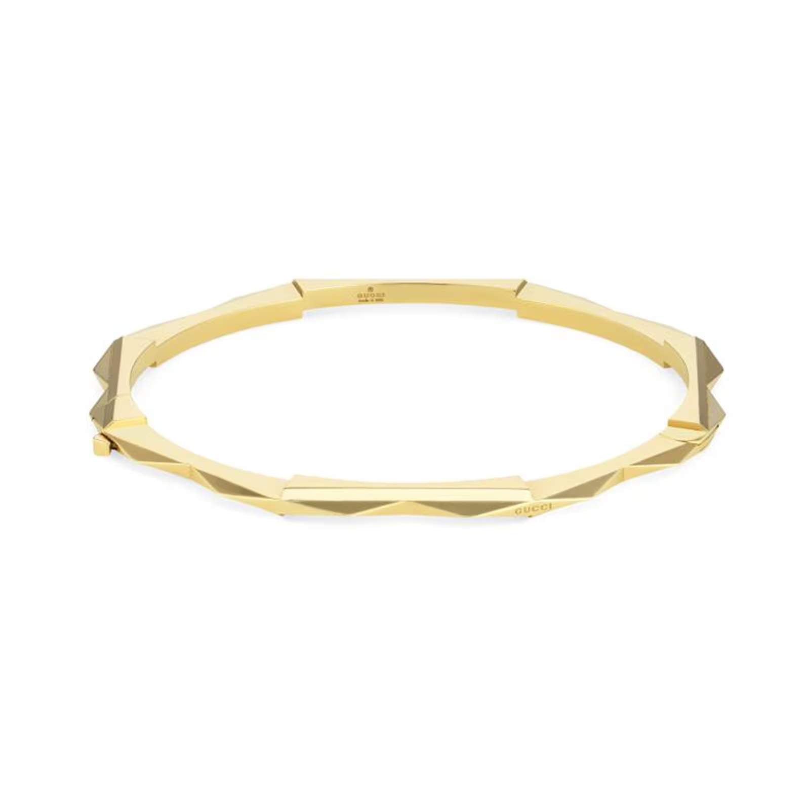 Yellow Gold Gucci Link To Love Bangle