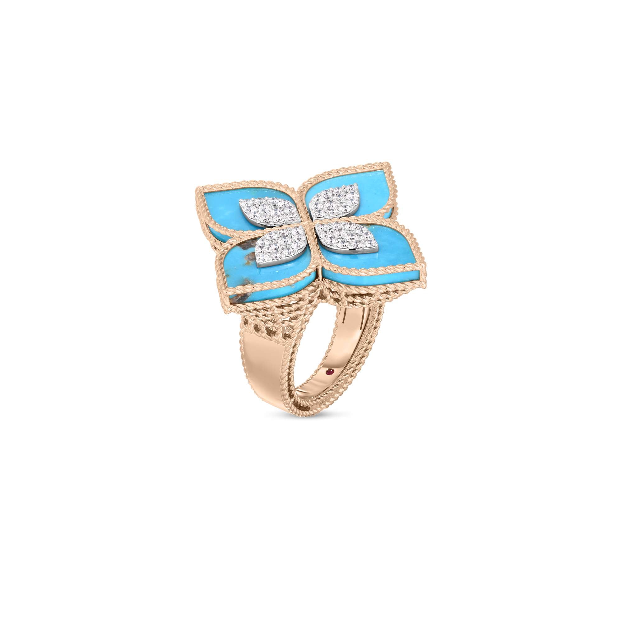 18kt Gold Roberto Coin Venetian Princess Ring