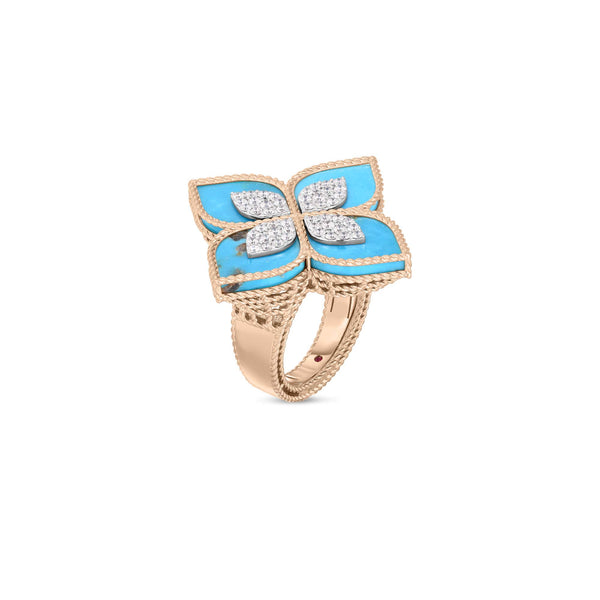 18kt Gold Roberto Coin Venetian Princess Ring