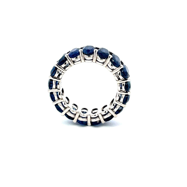 18kt Sapphire Eternity Band