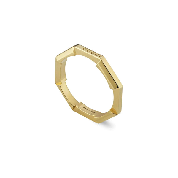 18kt Gold Gucci Link To Love Ring