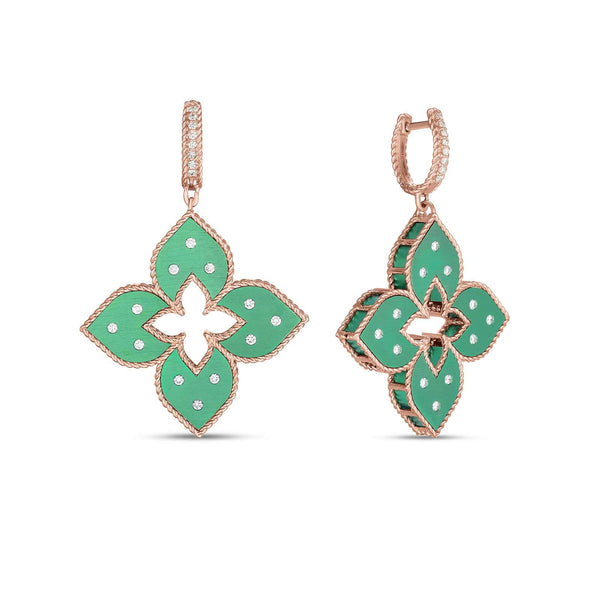 18kt Gold Roberto Coin Venetian Princess Earrings