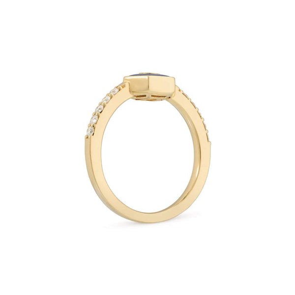 18kt Gold Miseno Sommersa Lapis Ring.