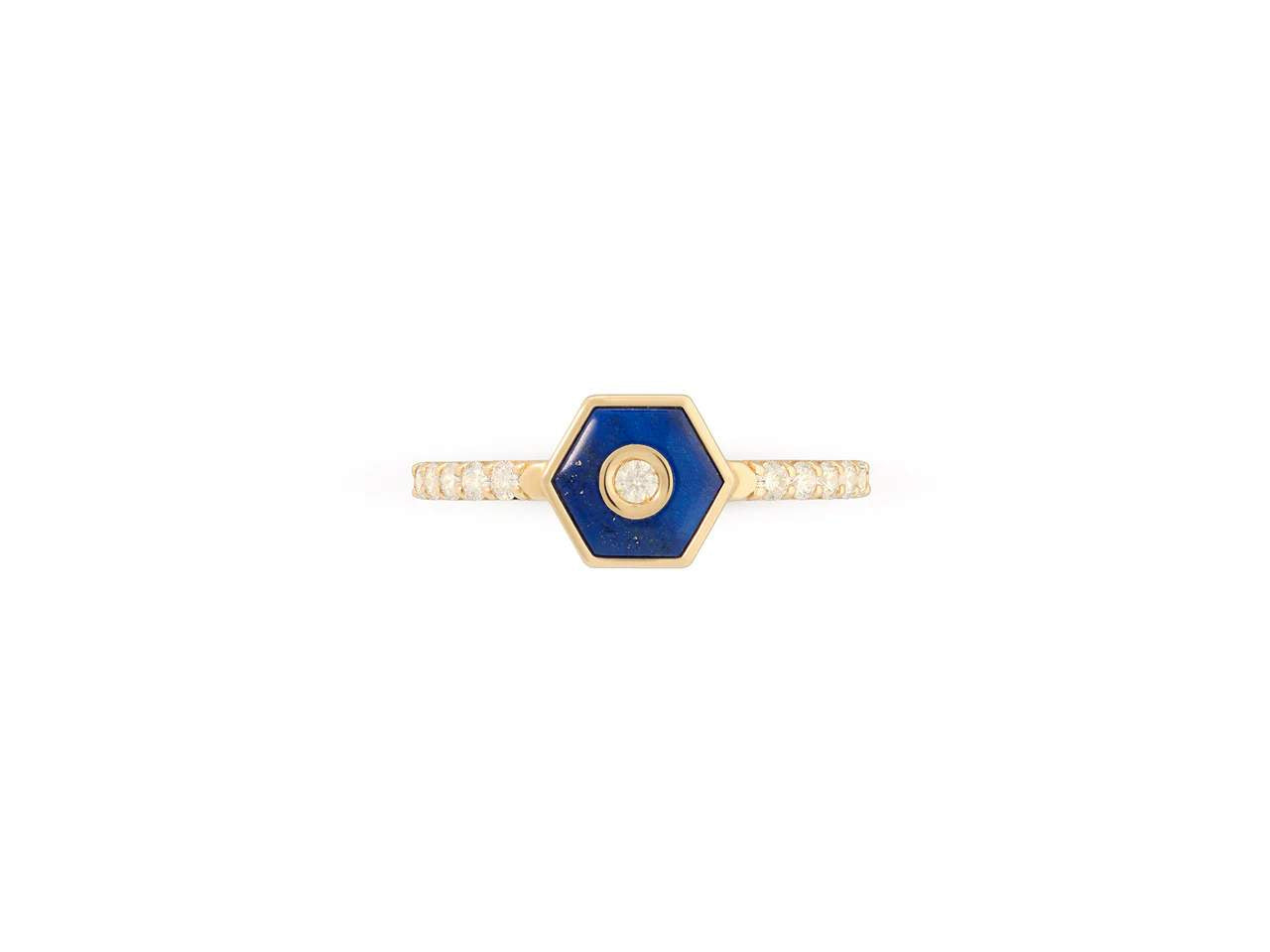 18kt Gold Miseno Sommersa Lapis Ring.