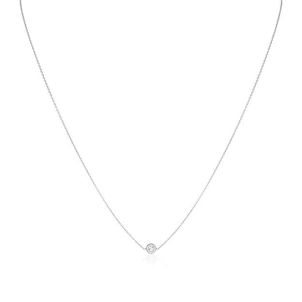 18kt Gold Roberto Coin Diamond Necklace