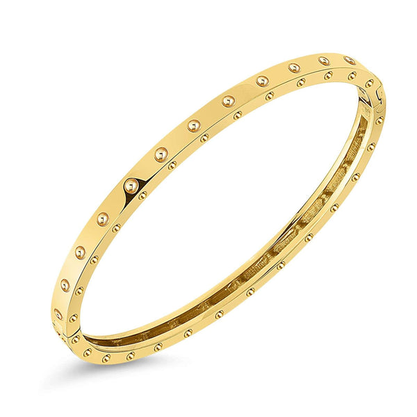 18kt Gold Roberto Coin Symphony Bangle