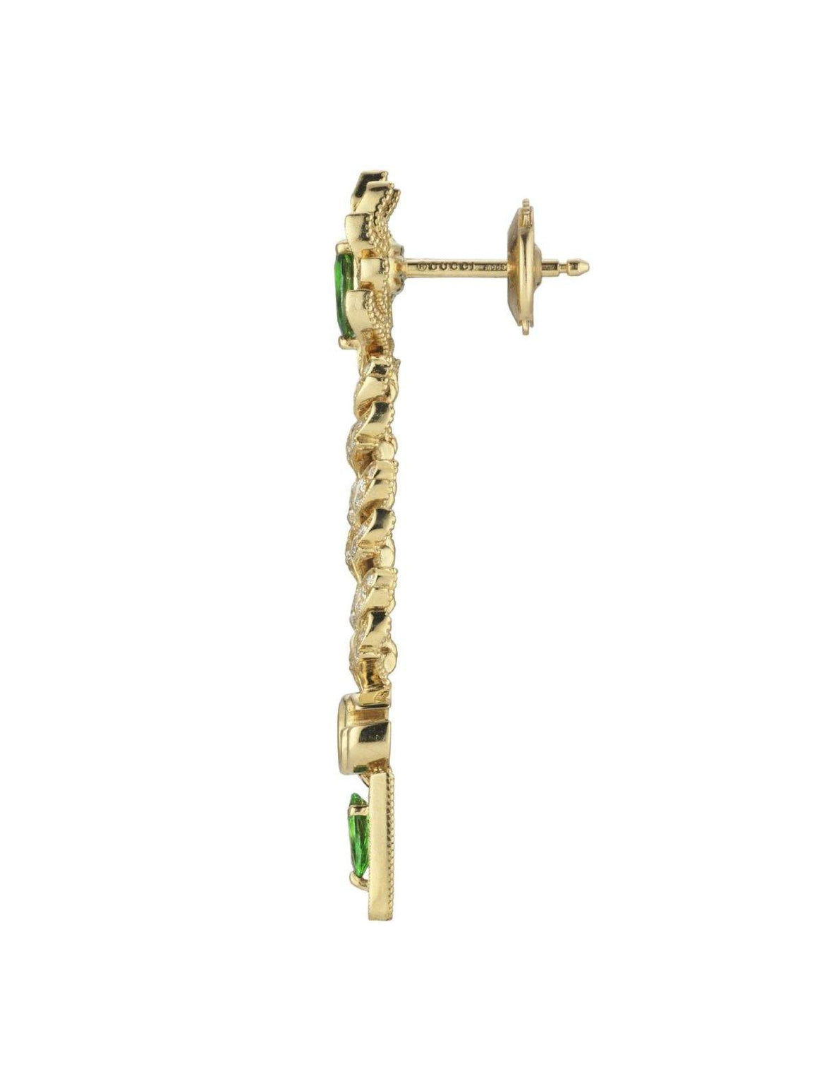 18kt Gold Gucci Flora Earrings