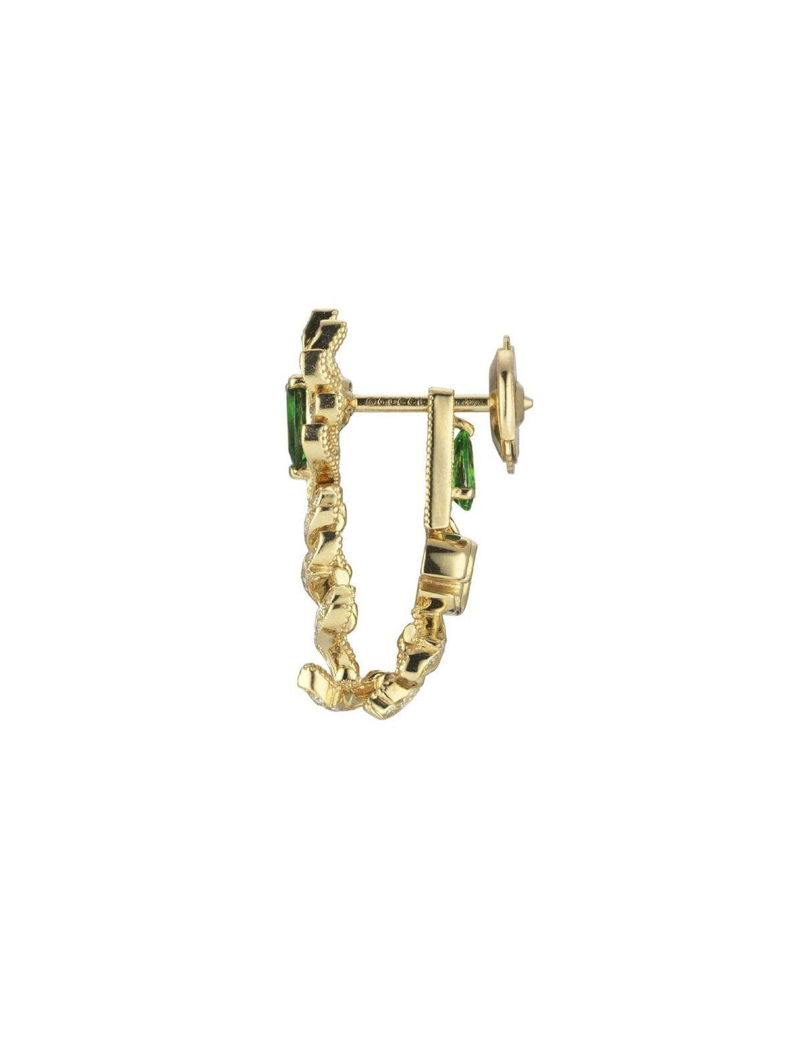 18kt Gold Gucci Flora Earrings