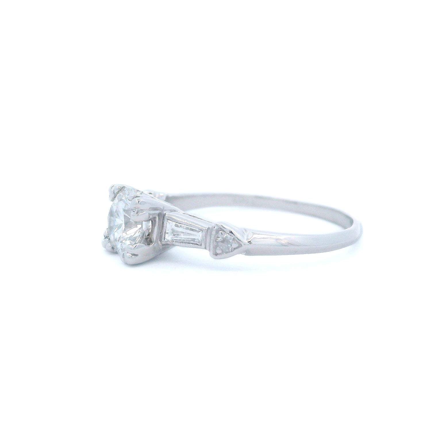 PLATINUM DIAMOND ENGAGEMENT RING