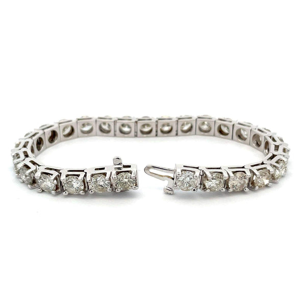 14kt White Gold Diamond Tennis Bracelet