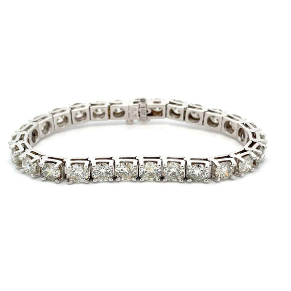 14kt White Gold Diamond Tennis Bracelet