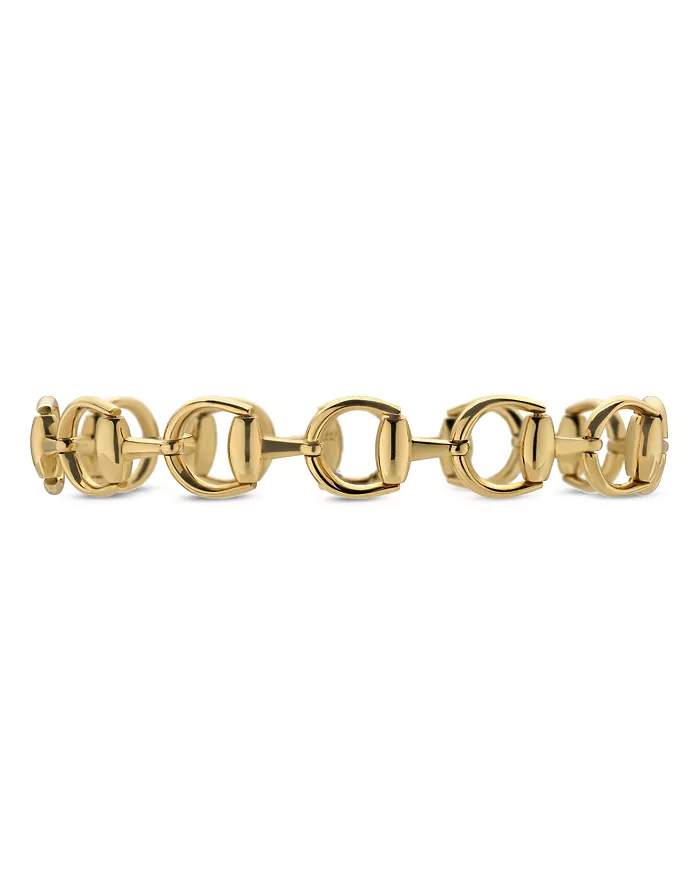 18kt Gucci Multi Horsebit Bracelet