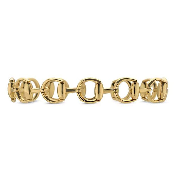 18kt Gucci Multi Horsebit Bracelet