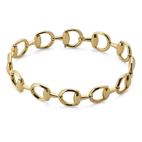 18kt Gucci Multi Horsebit Bracelet