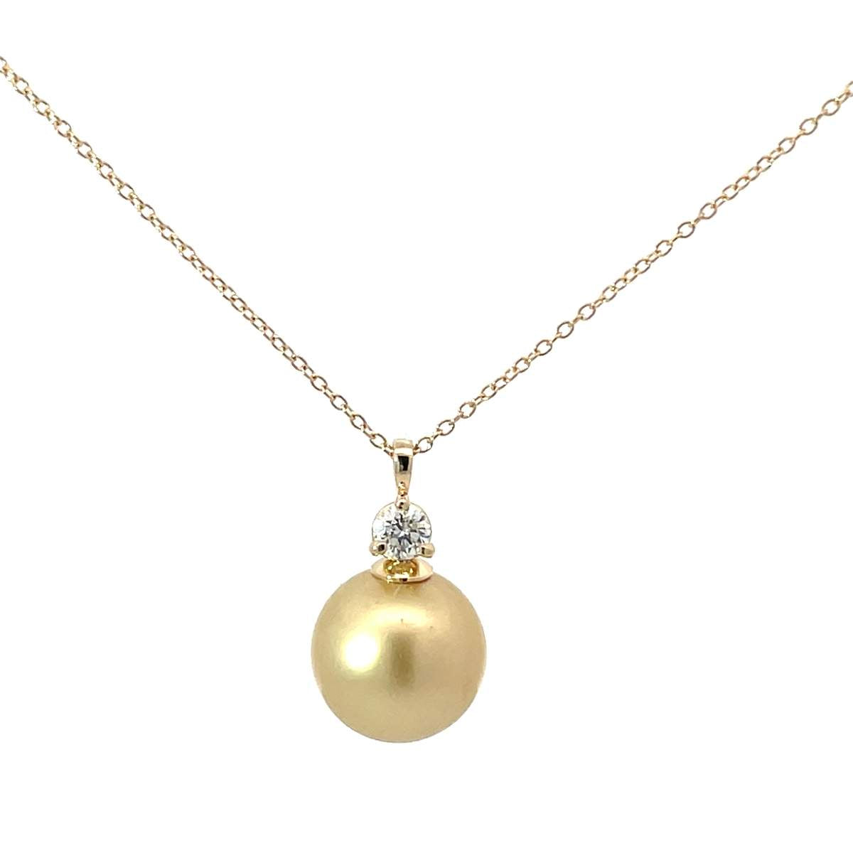 14kt Gold South Sea Pearl Necklace Provident Jewelery