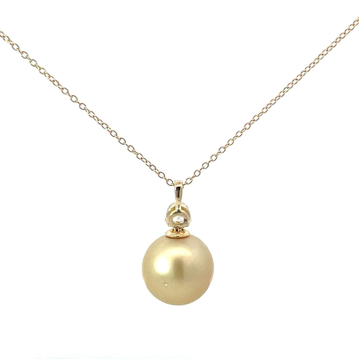 14kt Gold South Sea Pearl Necklace Provident Jewelery