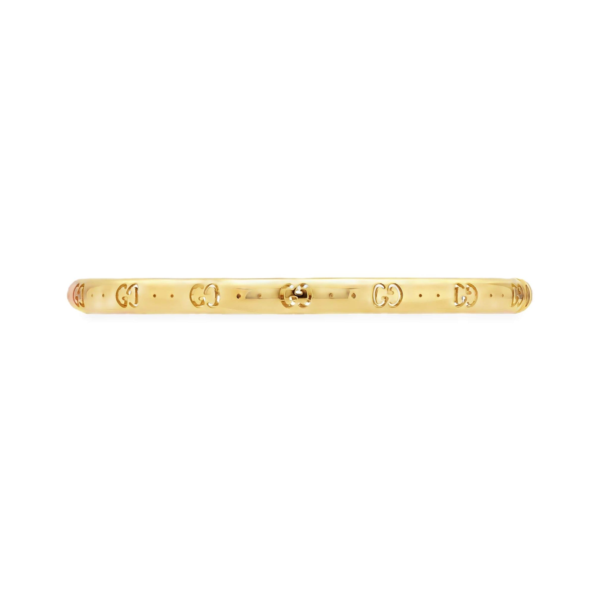 18kt Gold Gucci Icon Bangle