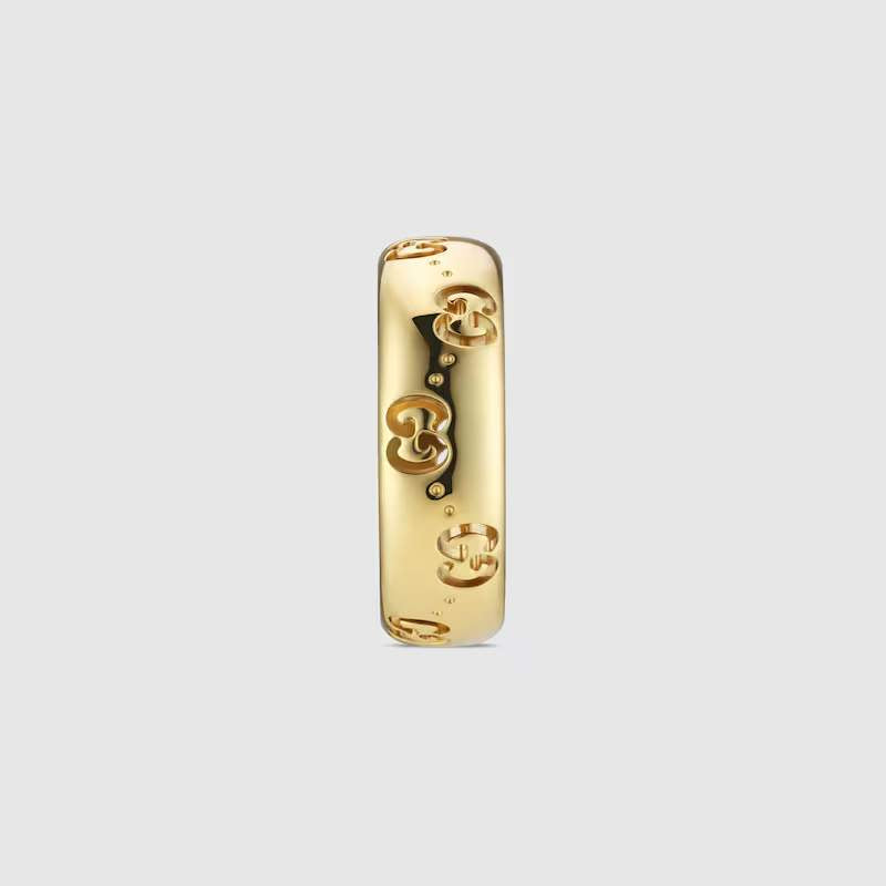 18kt Gucci Icon GG Ring