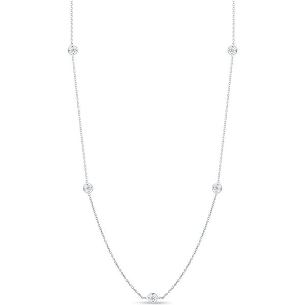18kt Gold Roberto Coin Diamond Necklace